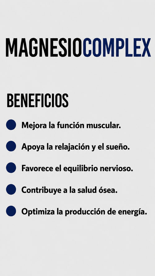 Magnesio Complex 1000mg